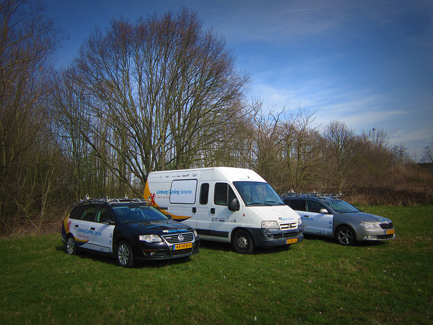 Wielerfederatie Limburg autobelettering